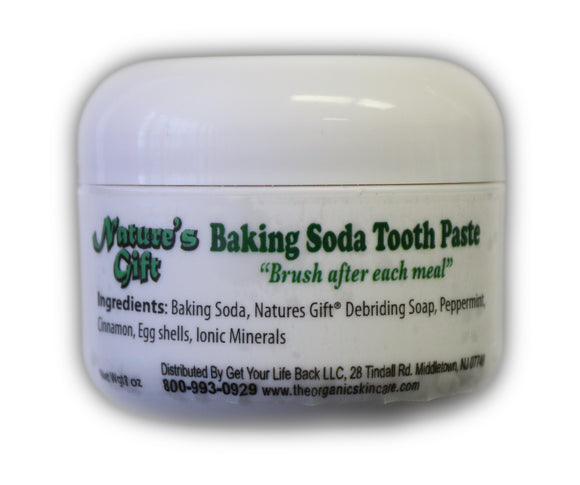 Nature's Gift® Sweet Water Baking Soda Toothpaste 2oz