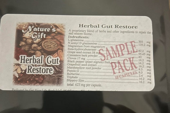 Nature's Gift Herbal Gut Restore 90 capsules