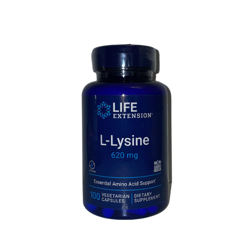 L-Lysine 620 mg, 100 vegetarian capsules