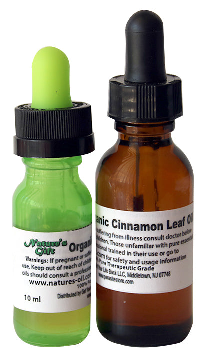 Nature's Gift Organic Cinnamon Leaf Oil