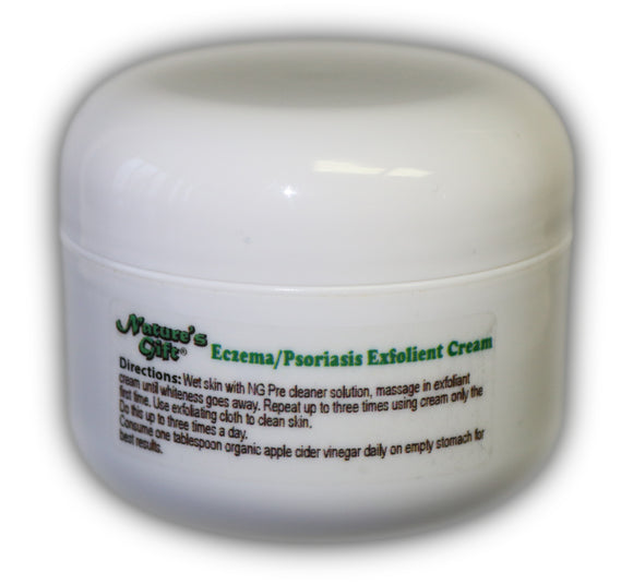 Nature's Gift Eczema/Psoriasis Exfolient Cream 1.5oz