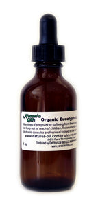 Organic Eucalyptus/Lemon Oil  1 oz