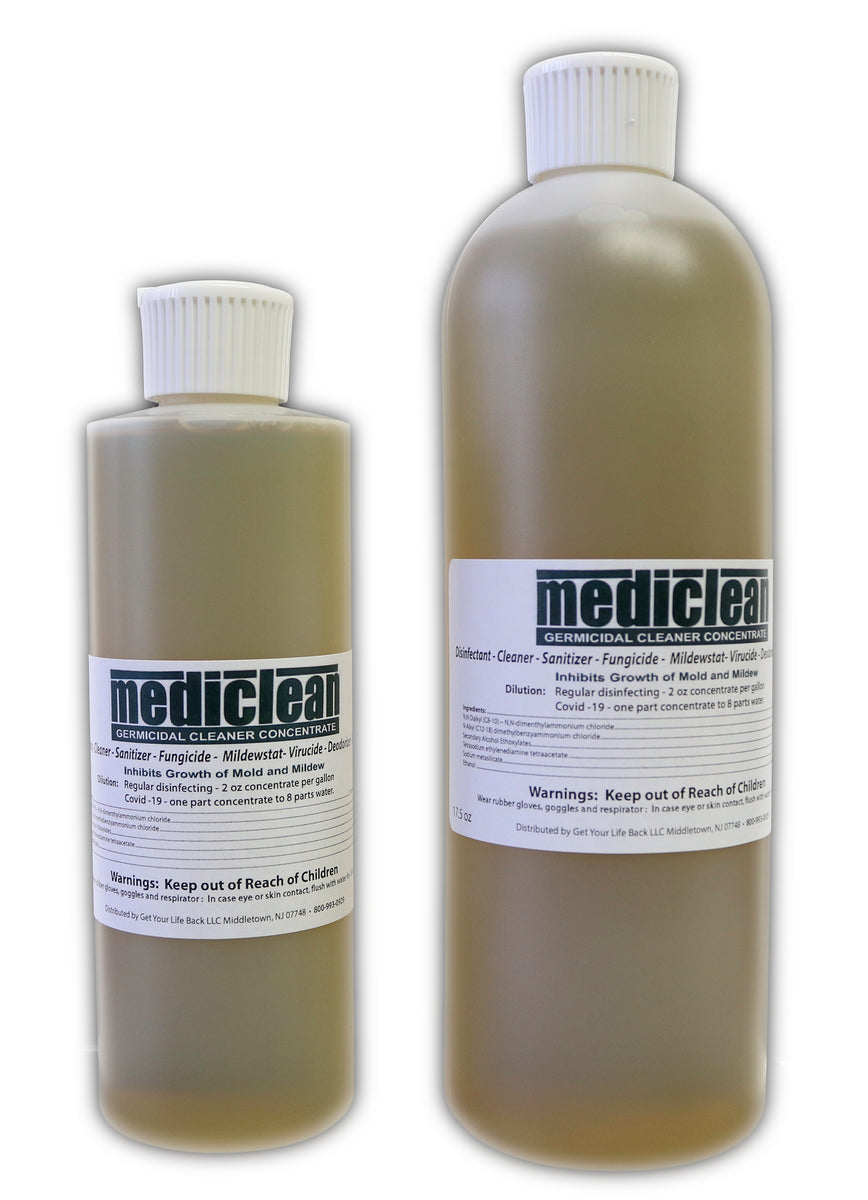 Mediclean GERMICIDAL CLEANER CONCENTRATE – Get Your Life Back LLC