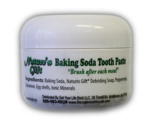 Nature's Gift® Baking Soda Tooth Paste 2oz
