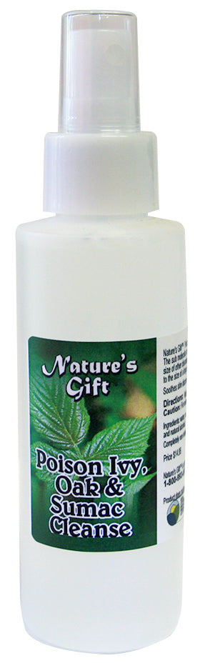 Nature's Gift Poison Ivy, Sumac, and Oak Cleanse 2 oz