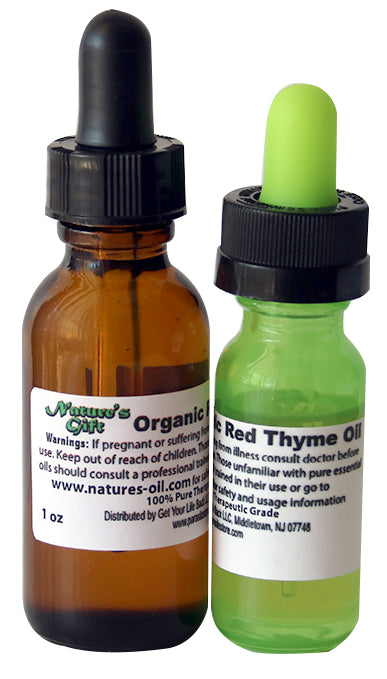 Nature's Gift Organic Thyme Oil