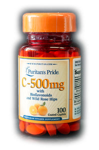 Puritan's Pride Vitamin C-500 mg