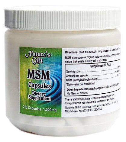 Nature's Gift® MSM Capsules
